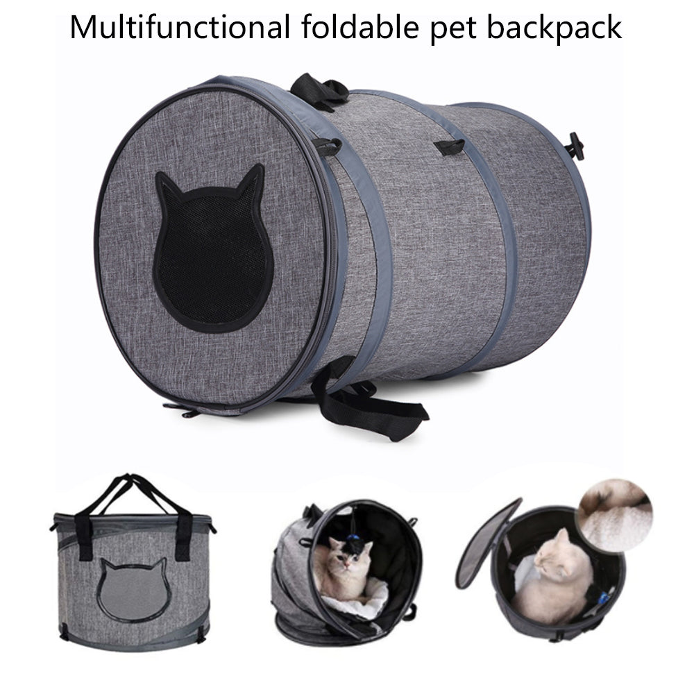 Foldable Travel Pet Cat Carrier Bag