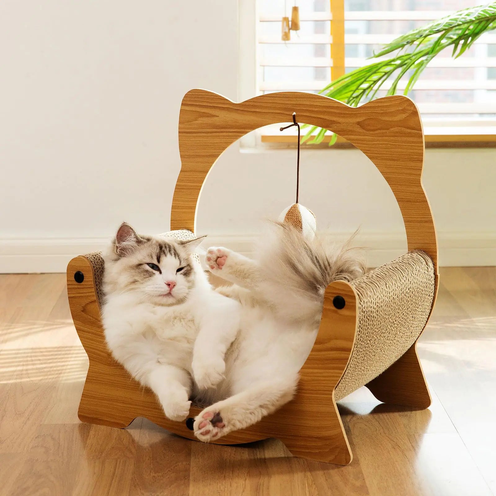 2 in 1 cat scratcher and bed