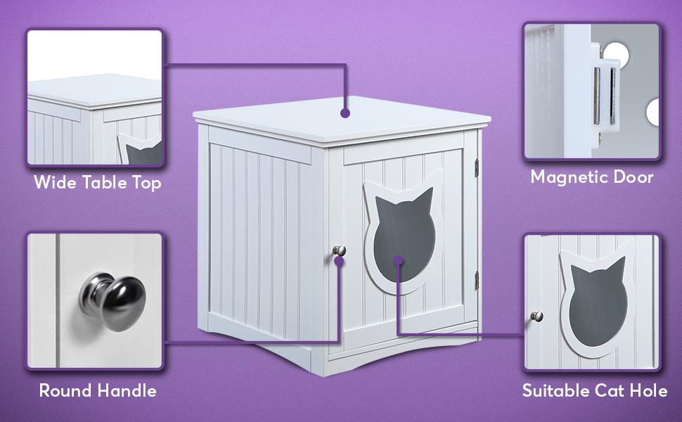 Multi-Use Cat Hideout, Bed or Litter Cover