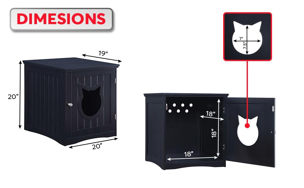 Multi-Use Cat Hideout, Bed or Litter Cover