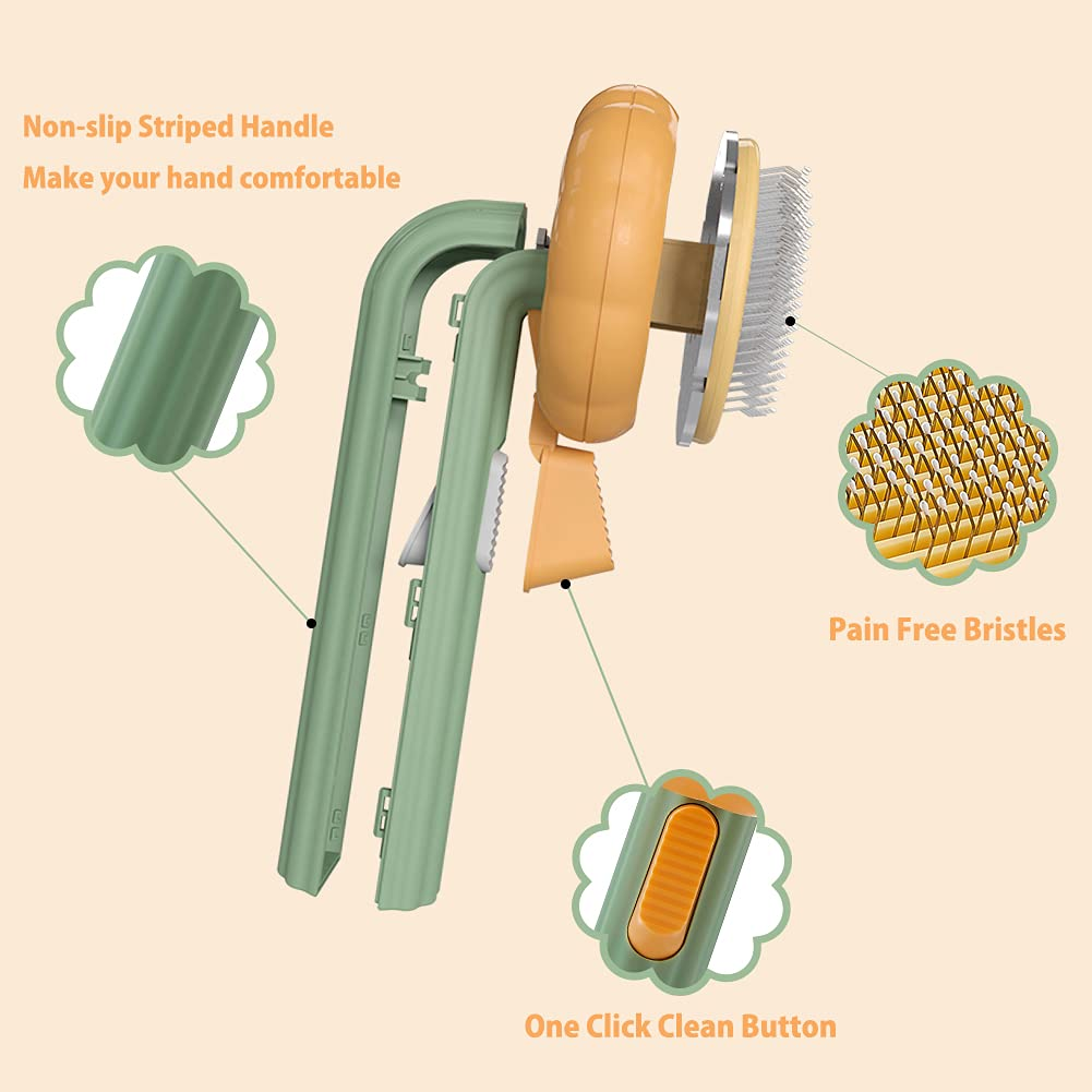 Self Cleaning Cat Grooming Brush