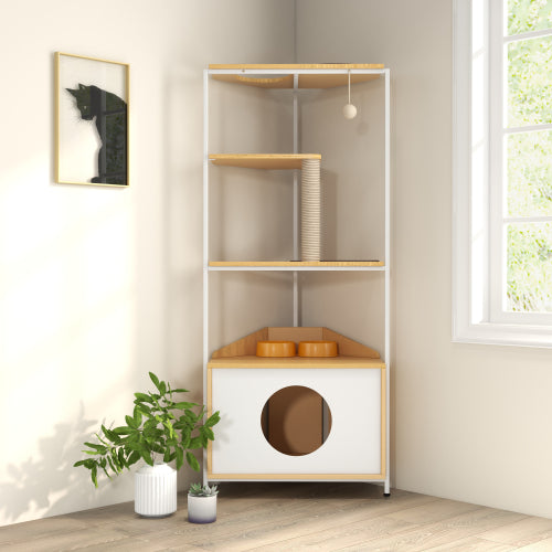 Cat Condo with small house & Climbing Platforms