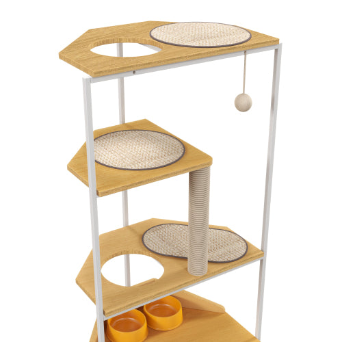 Cat Condo with small house & Climbing Platforms