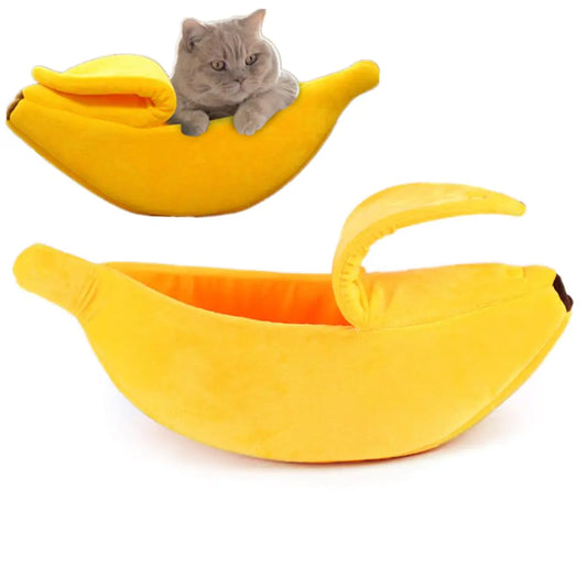 Adorable Banana Pet Bed - Cat Bed