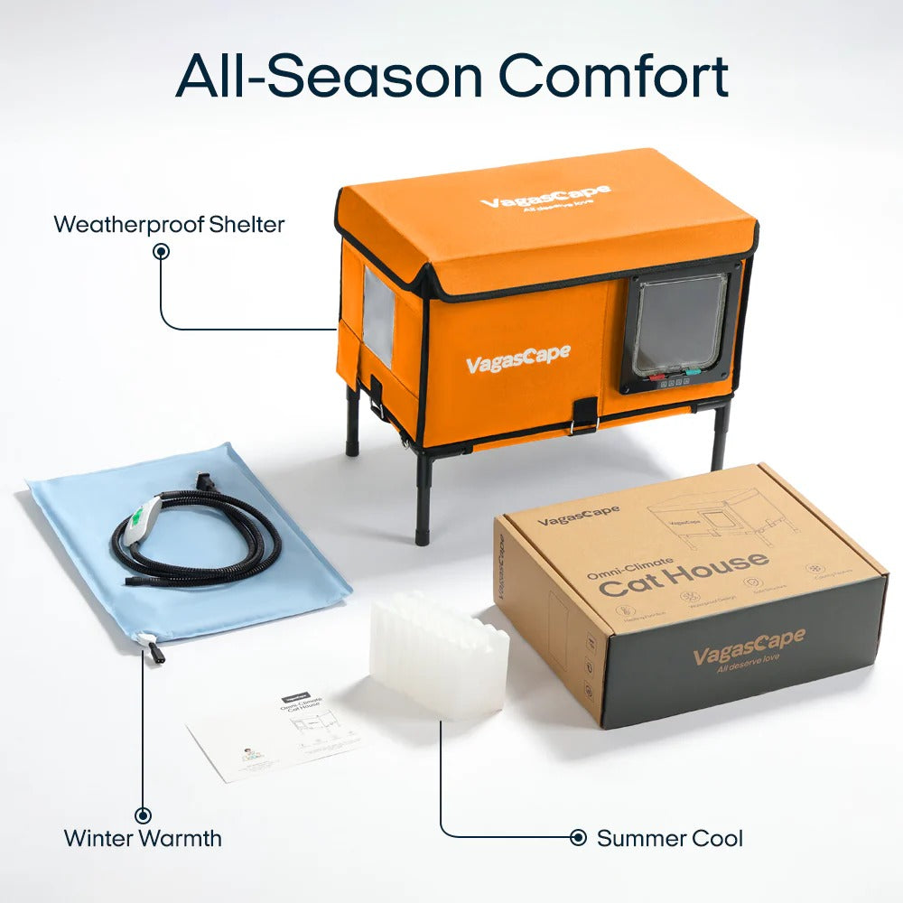 Outdoor Heated Cat Home