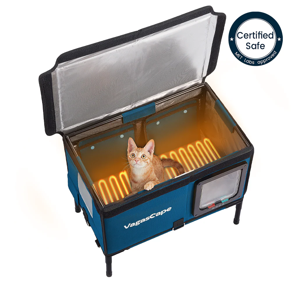 Outdoor Heated Cat Home